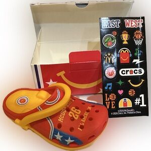 2026 MCDONALDS CROCS MARCH MADNESS SWEET 16 BASKETBALL COLLAB HAPPY MEAL TOY #1